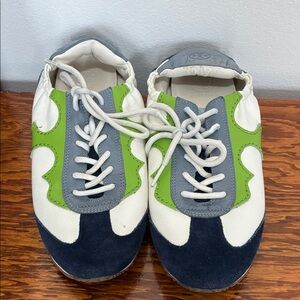 Tory Burch Leather Serif Tory Sneakers 8M